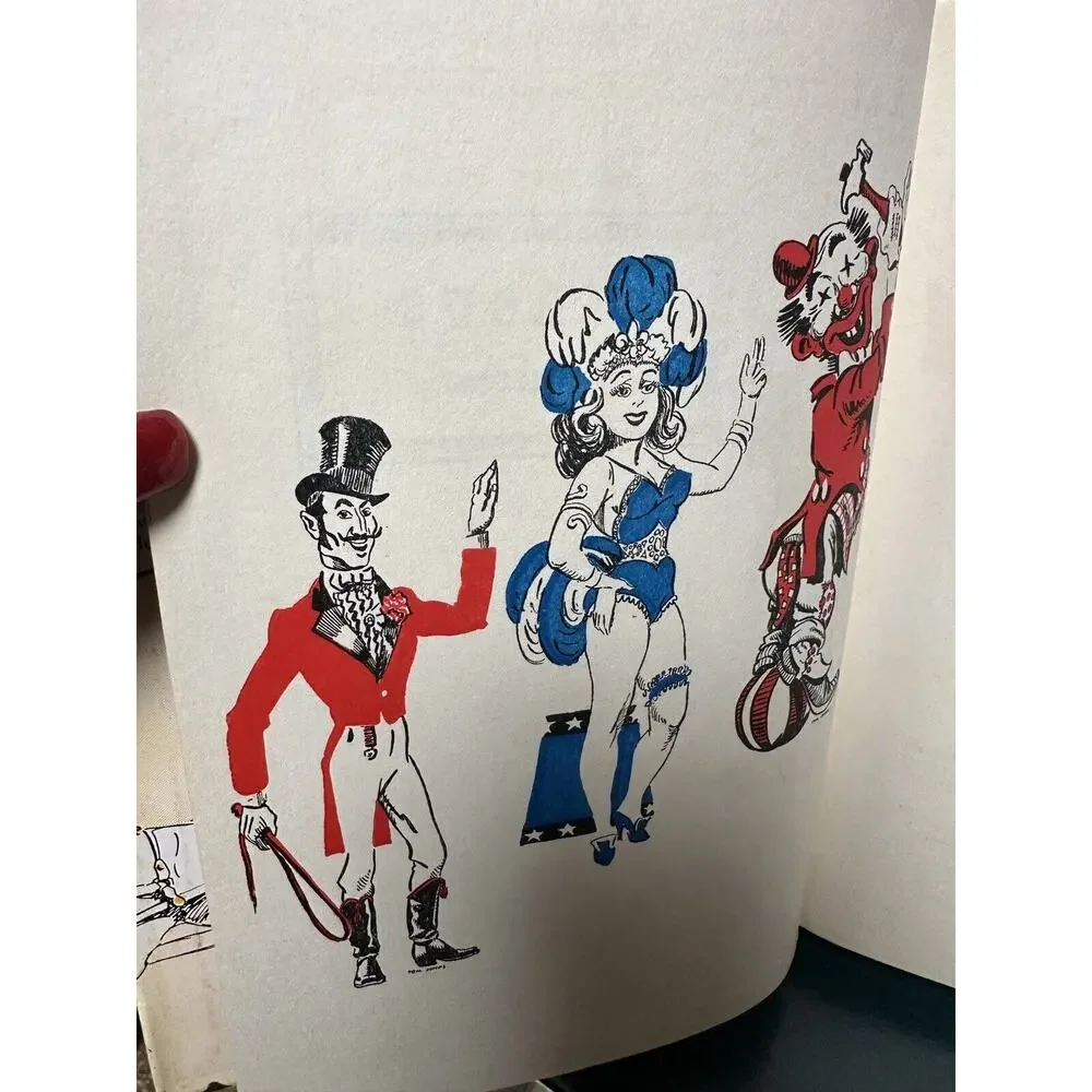 1959 Vintage Circus Book 